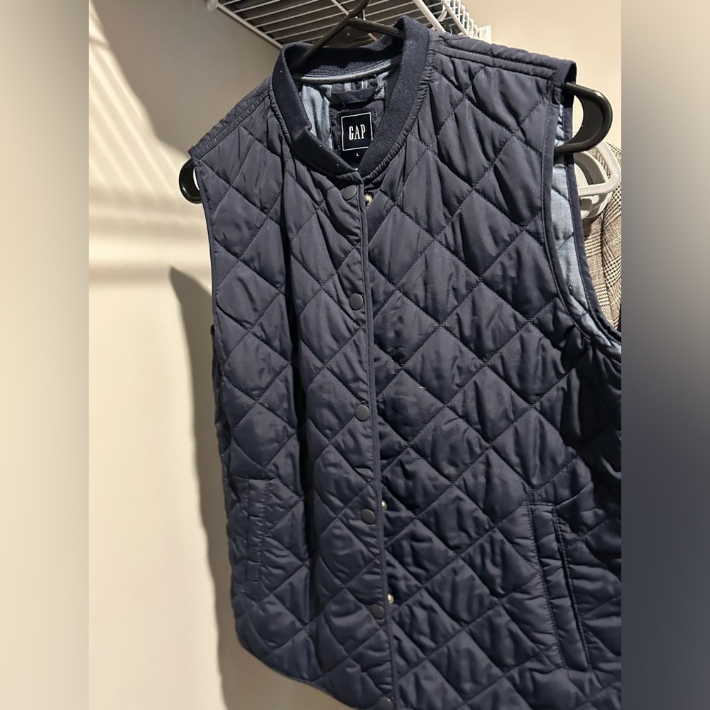 Navy Gap Vest - L